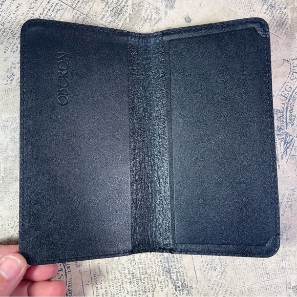 Oberon Design Leather Checkbook Cover - Picture 8 of 10